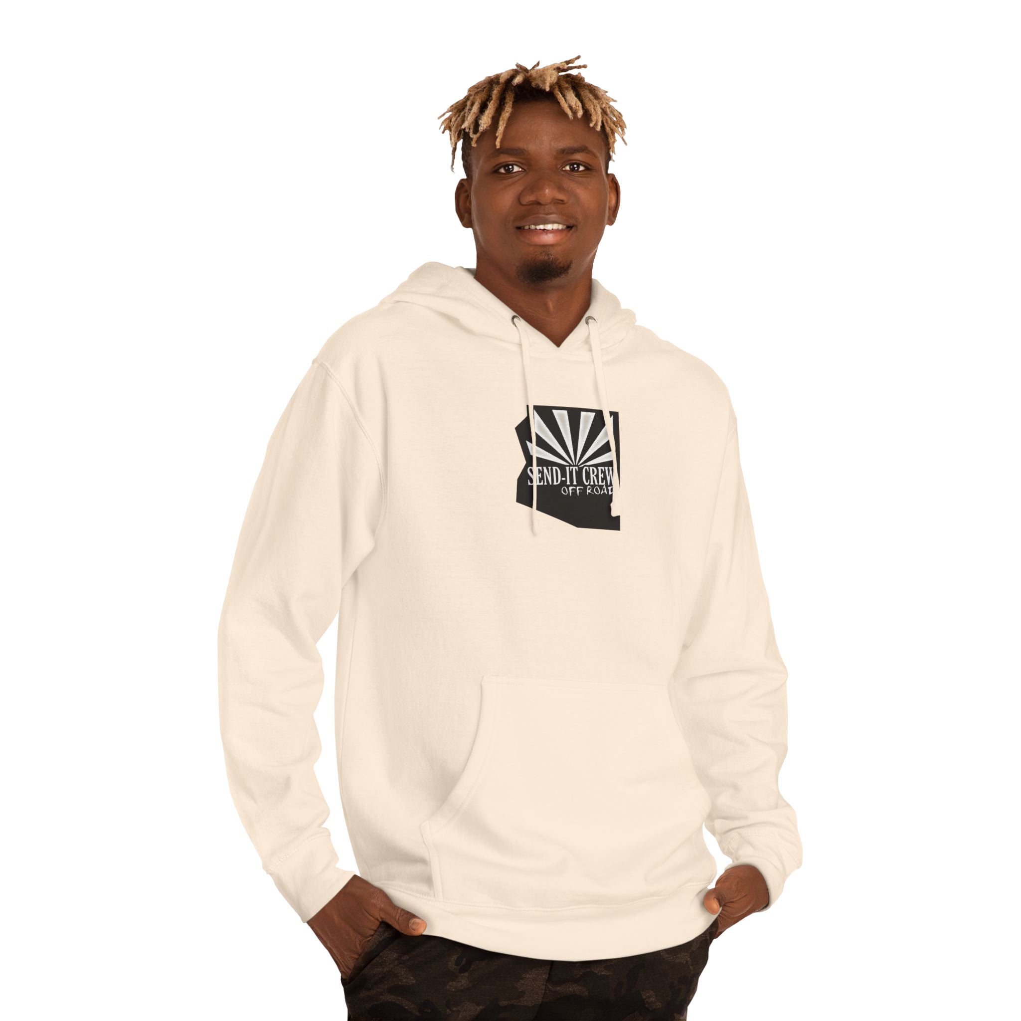 Send It Crew Off‑Road Hoodie — Vintage Truck Graphic Pullover