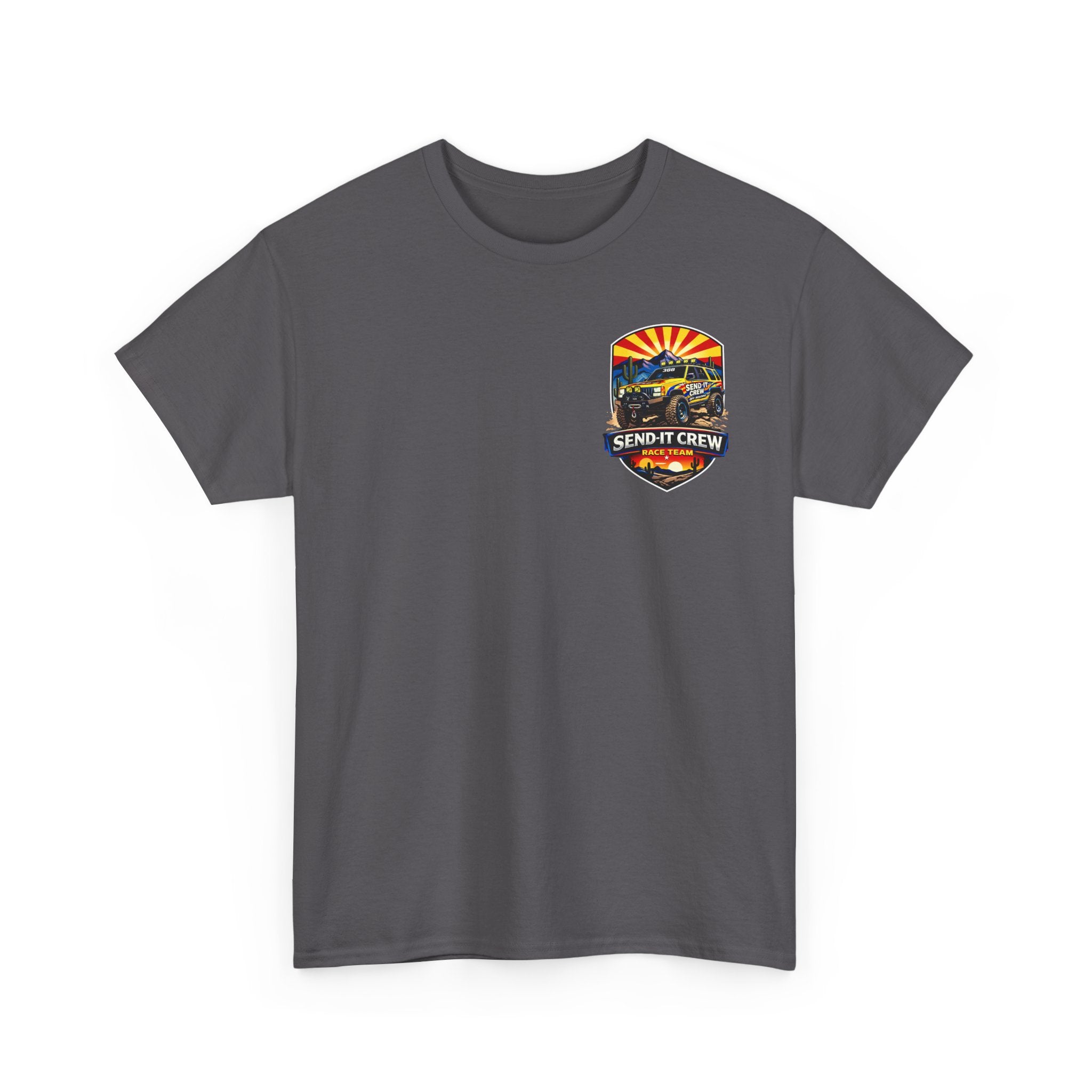 Send It Crew Off‑Road Tee — JB Towing Race Team Graphic Shirt