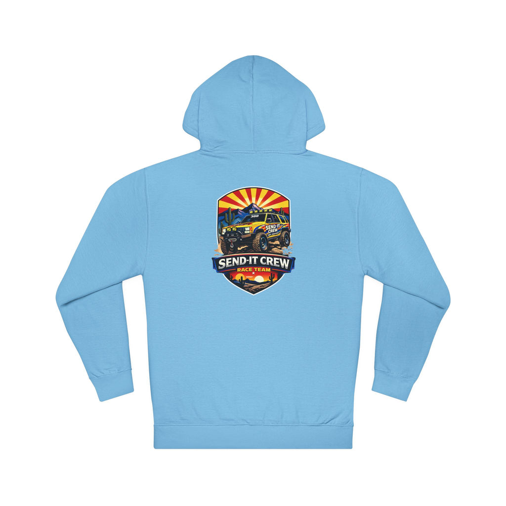 Send It Crew Off‑Road Hoodie — Vintage Truck Graphic Pullover