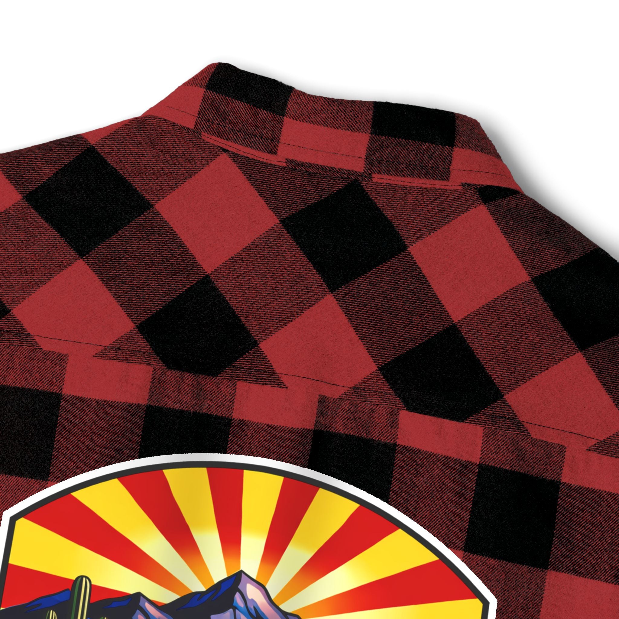 Olive & Black Buffalo Plaid Flannel Shirt
