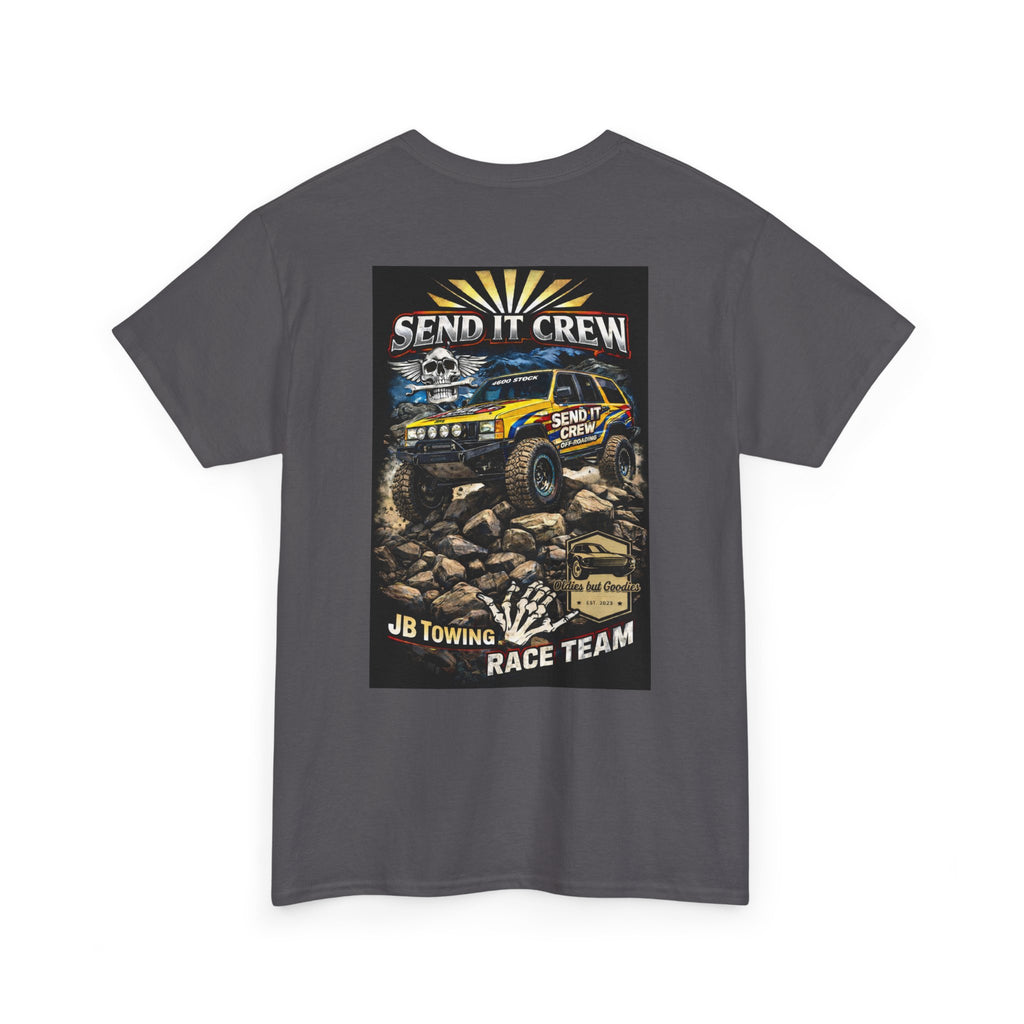 Send It Crew Off‑Road Tee — JB Towing Race Team Graphic Shirt