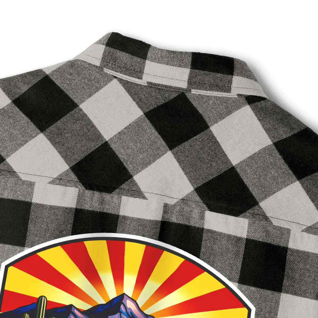 Olive & Black Buffalo Plaid Flannel Shirt