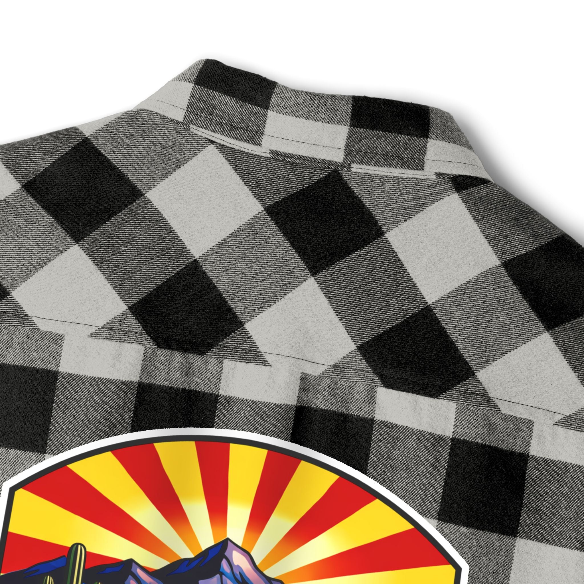 Olive & Black Buffalo Plaid Flannel Shirt