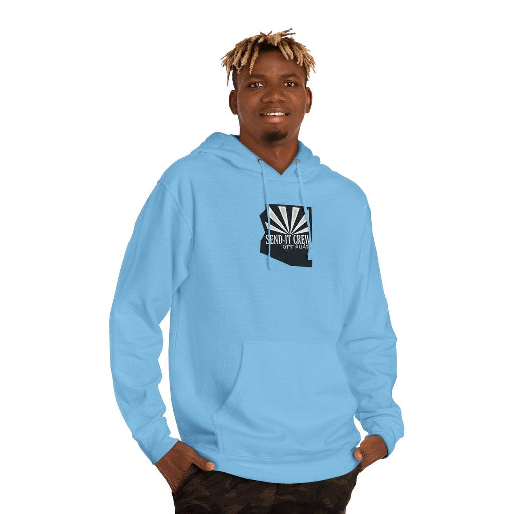Send It Crew Off‑Road Hoodie — Vintage Truck Graphic Pullover