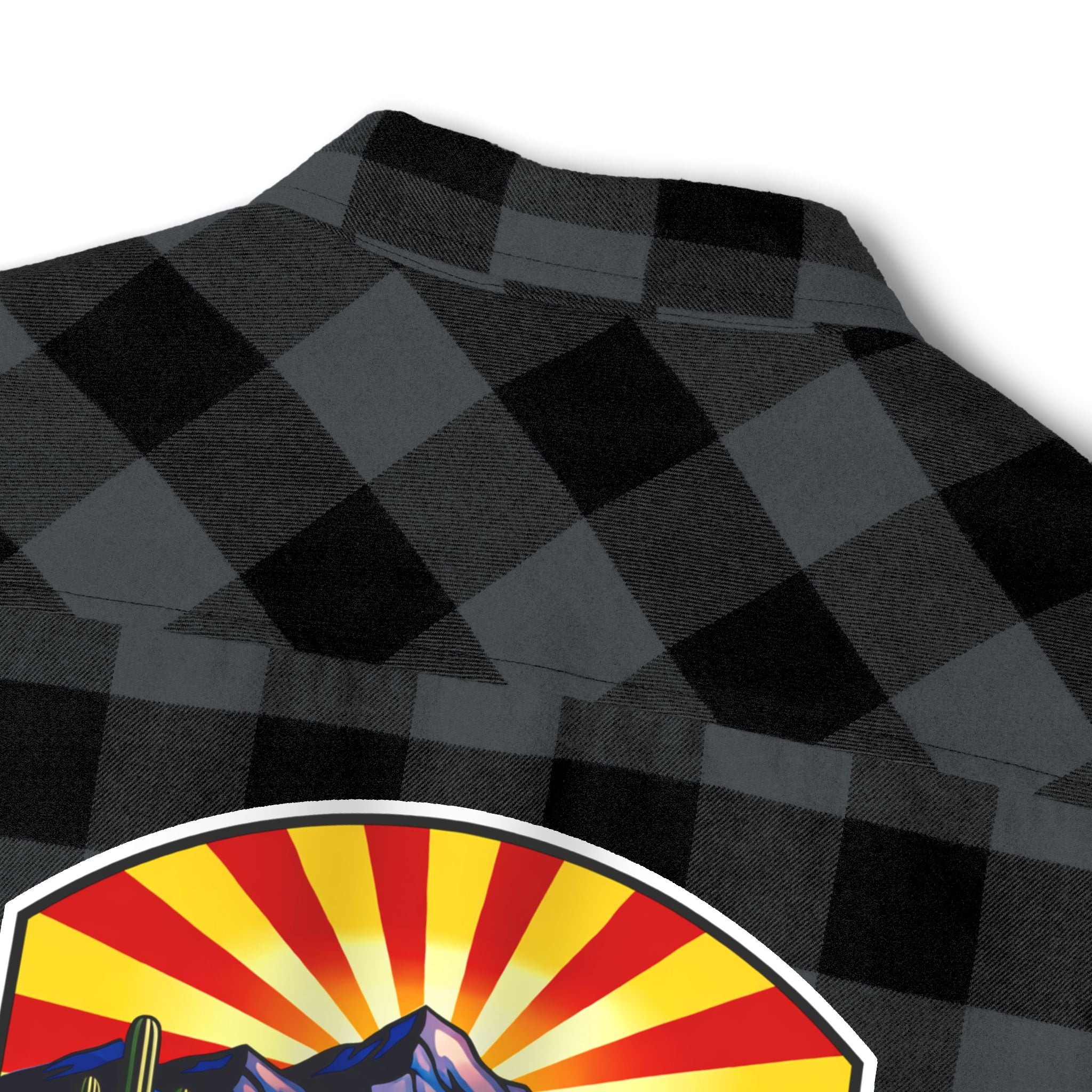 Olive & Black Buffalo Plaid Flannel Shirt