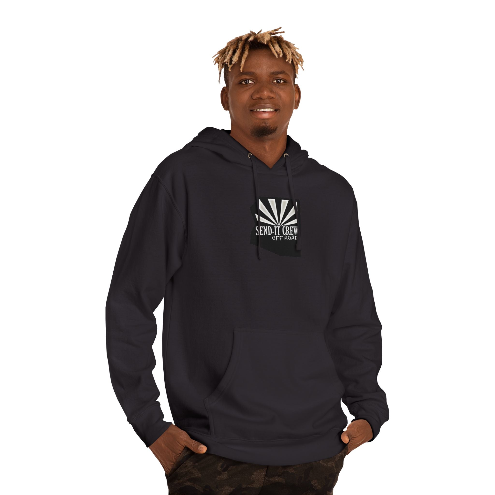 Send It Crew Off‑Road Hoodie — Vintage Truck Graphic Pullover