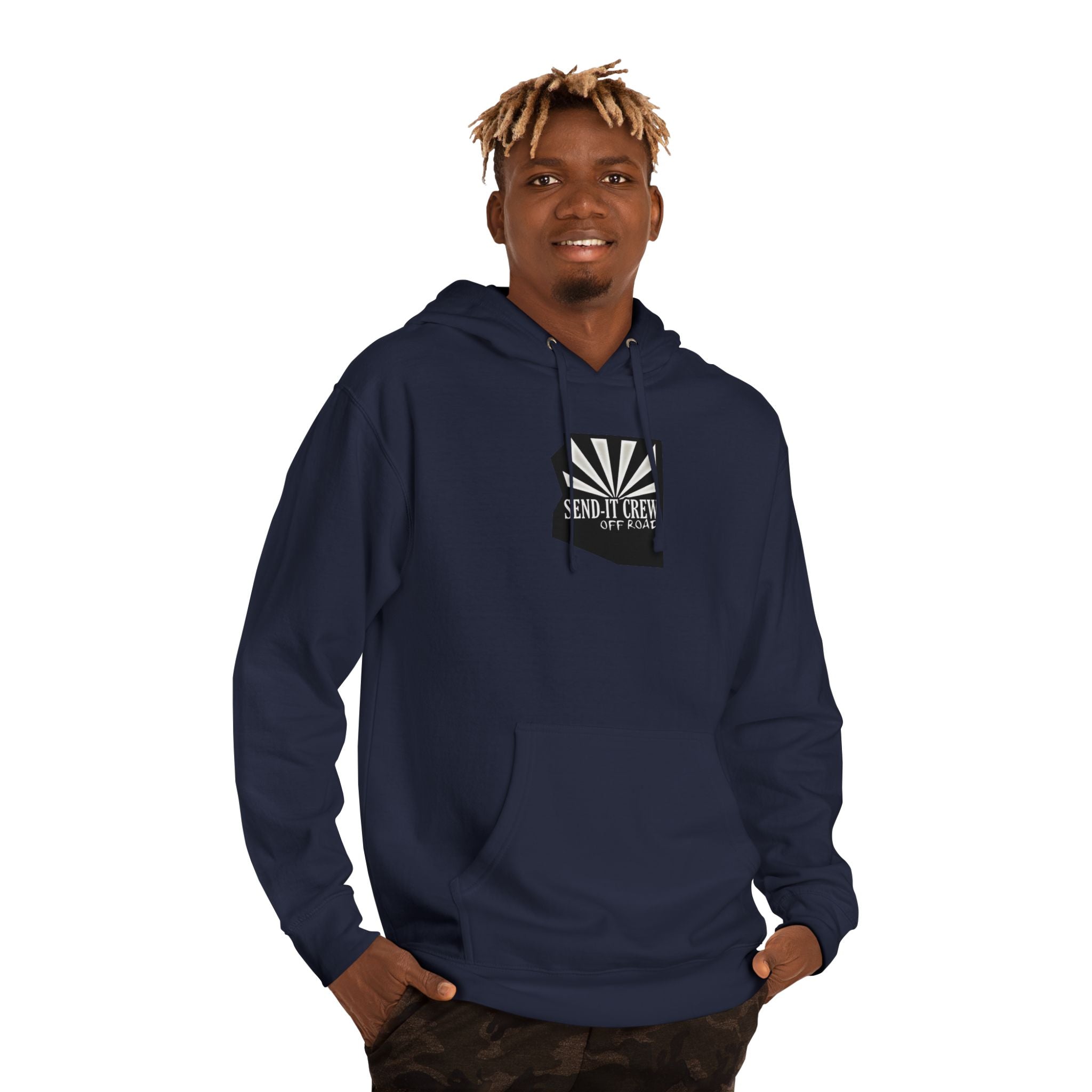 Send It Crew Off‑Road Hoodie — Vintage Truck Graphic Pullover