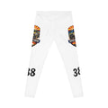 38 Crew Graphic Leggings — Vintage Racing Patch Print