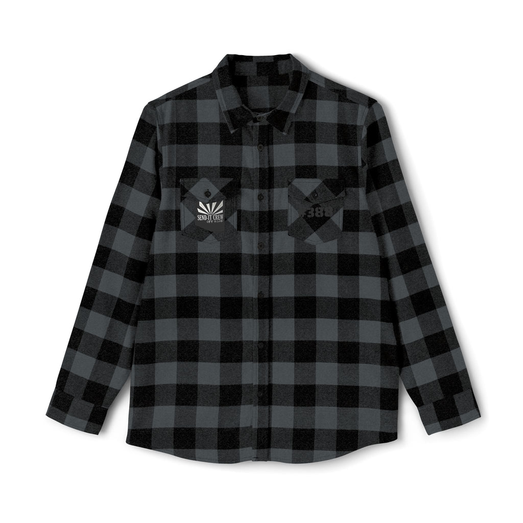Olive & Black Buffalo Plaid Flannel Shirt